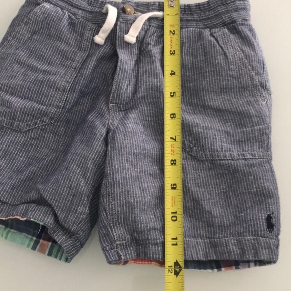 Rare Reversible Denim shorts Madras combo - Picture 6 of 8